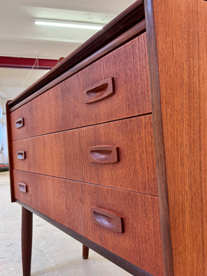 Vintage Sekretär aus Dänemark aus Teak