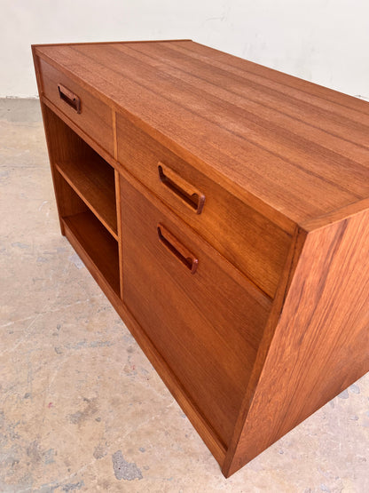Vintage Barschrank Teak mit Minibar, Dänemark