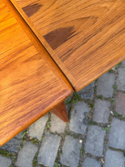 Vintage Esstisch Teak ausziehbar von Grete Jalk für Glostrup