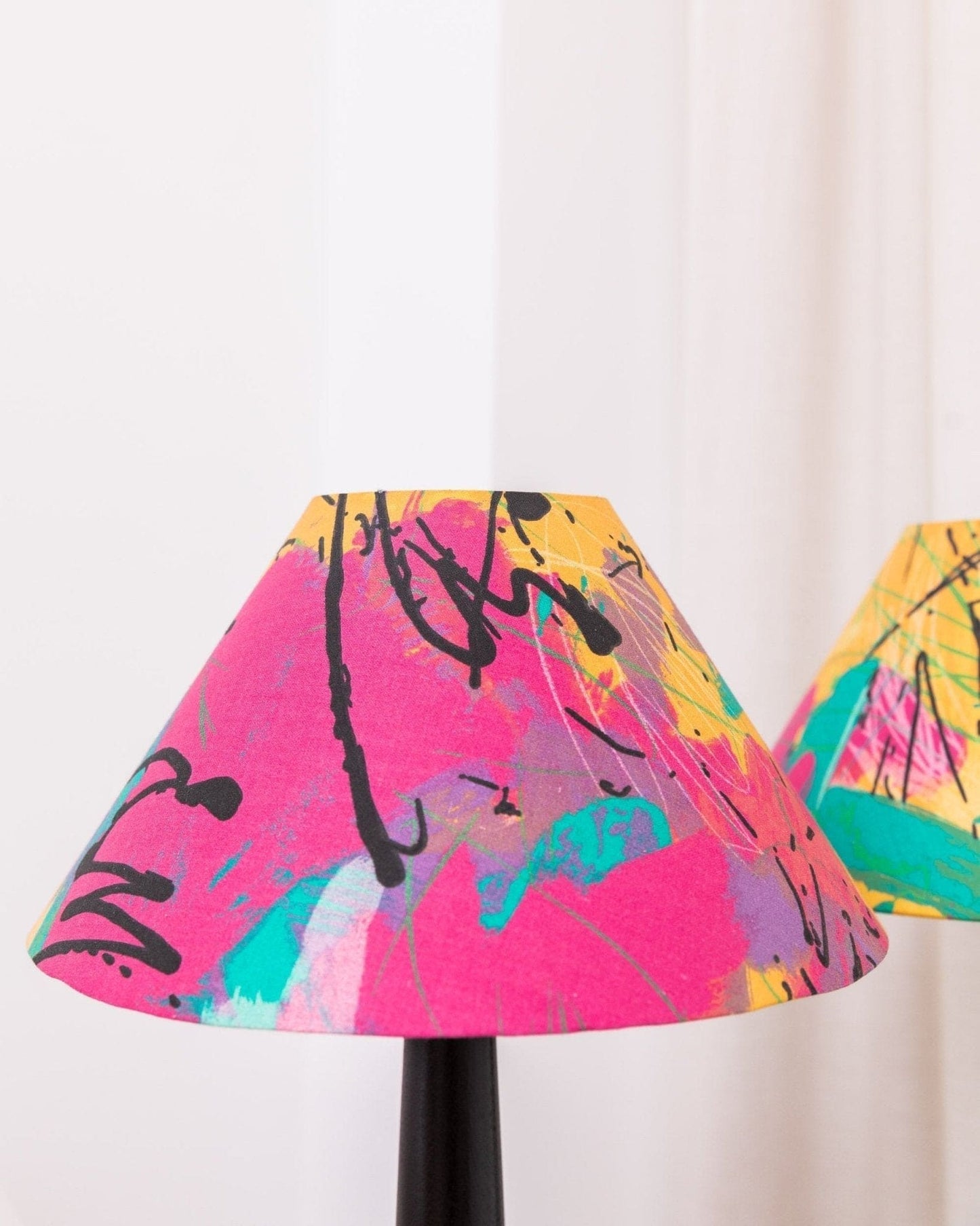 Lampe de table vintage Memphis Pop Art par Massive années 1980, lot de 2