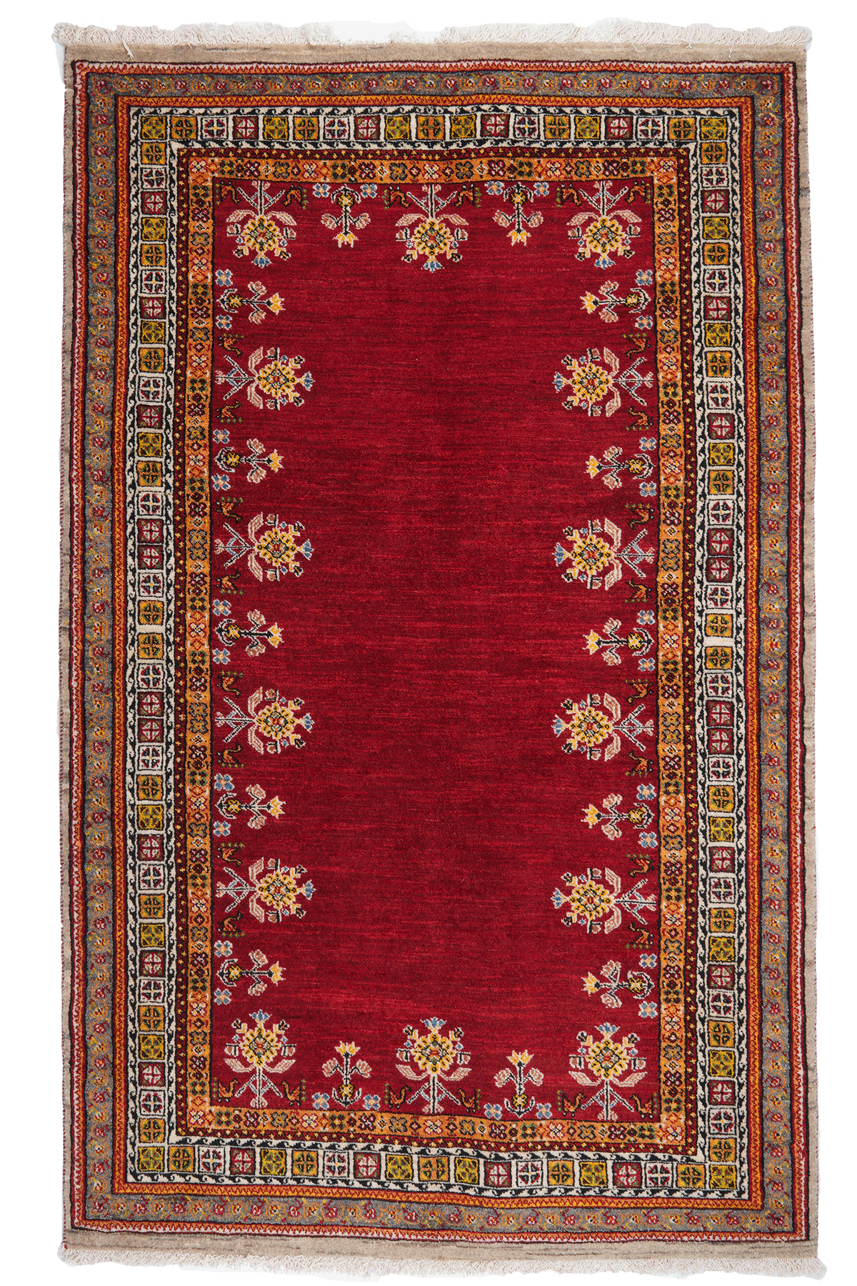 Vintage Rizbaf carpet colorful 213x133cm