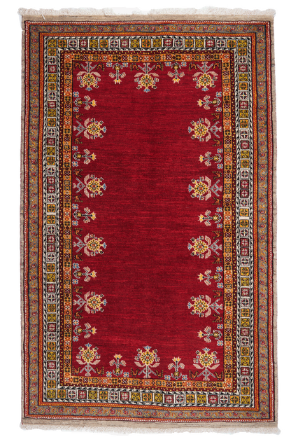 Vintage Rizbaf carpet colorful 213x133cm
