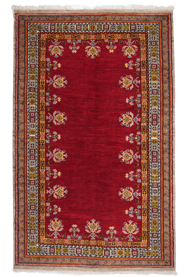Vintage Rizbaf carpet colorful 213x133cm