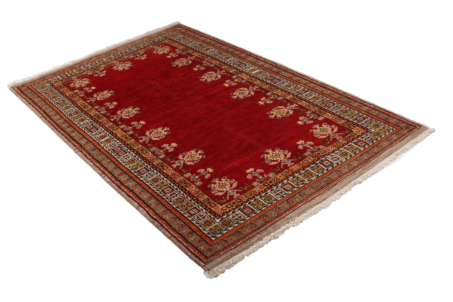 Vintage Rizbaf carpet colorful 213x133cm