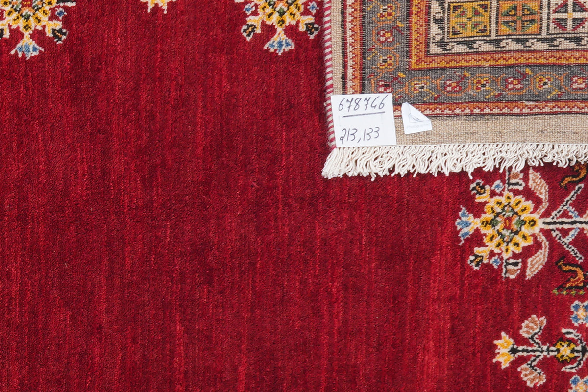 Vintage Rizbaf carpet colorful 213x133cm