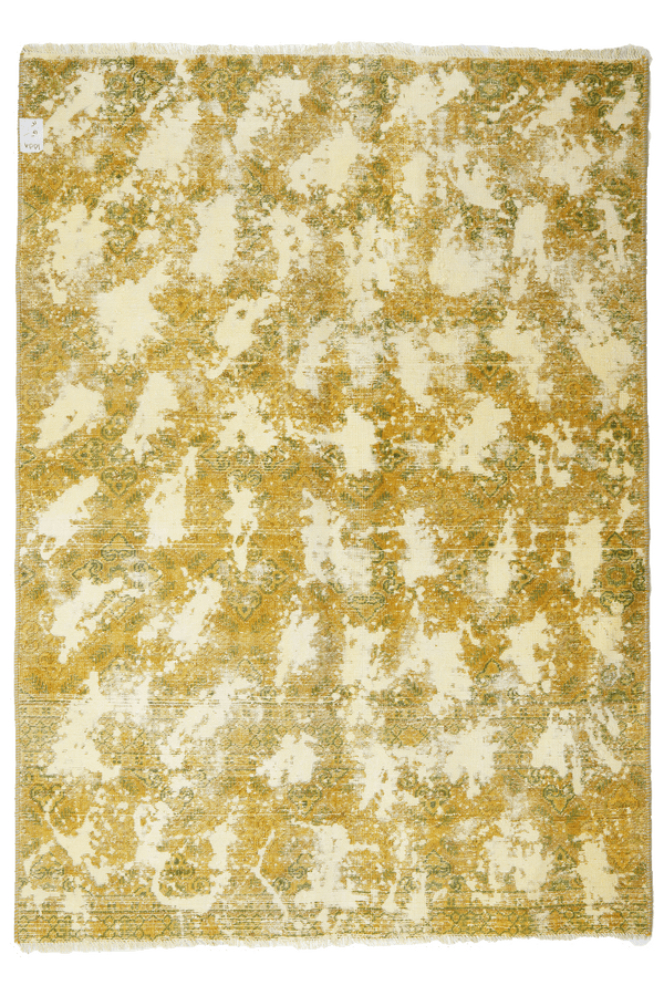 Vintage Carpet 188x134cm Colorful Nature-Inspired Motifs