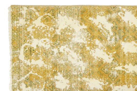 Vintage Teppich 188x134cm Bunt Naturinspirierte Motive