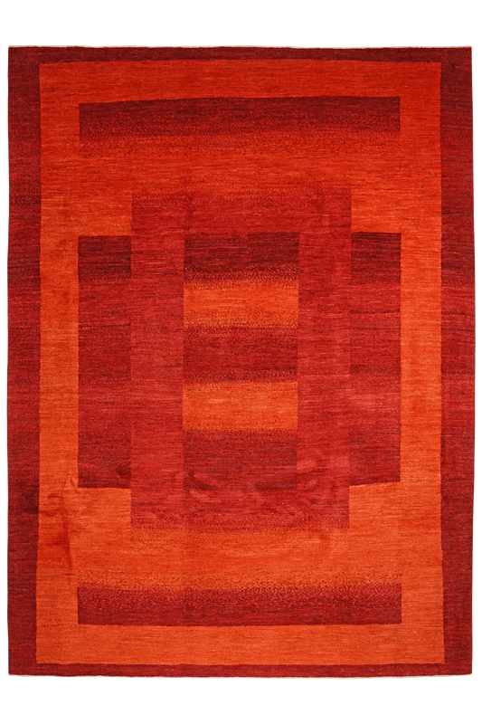 Vintage carpet Rizbaf colorful 307x226cm