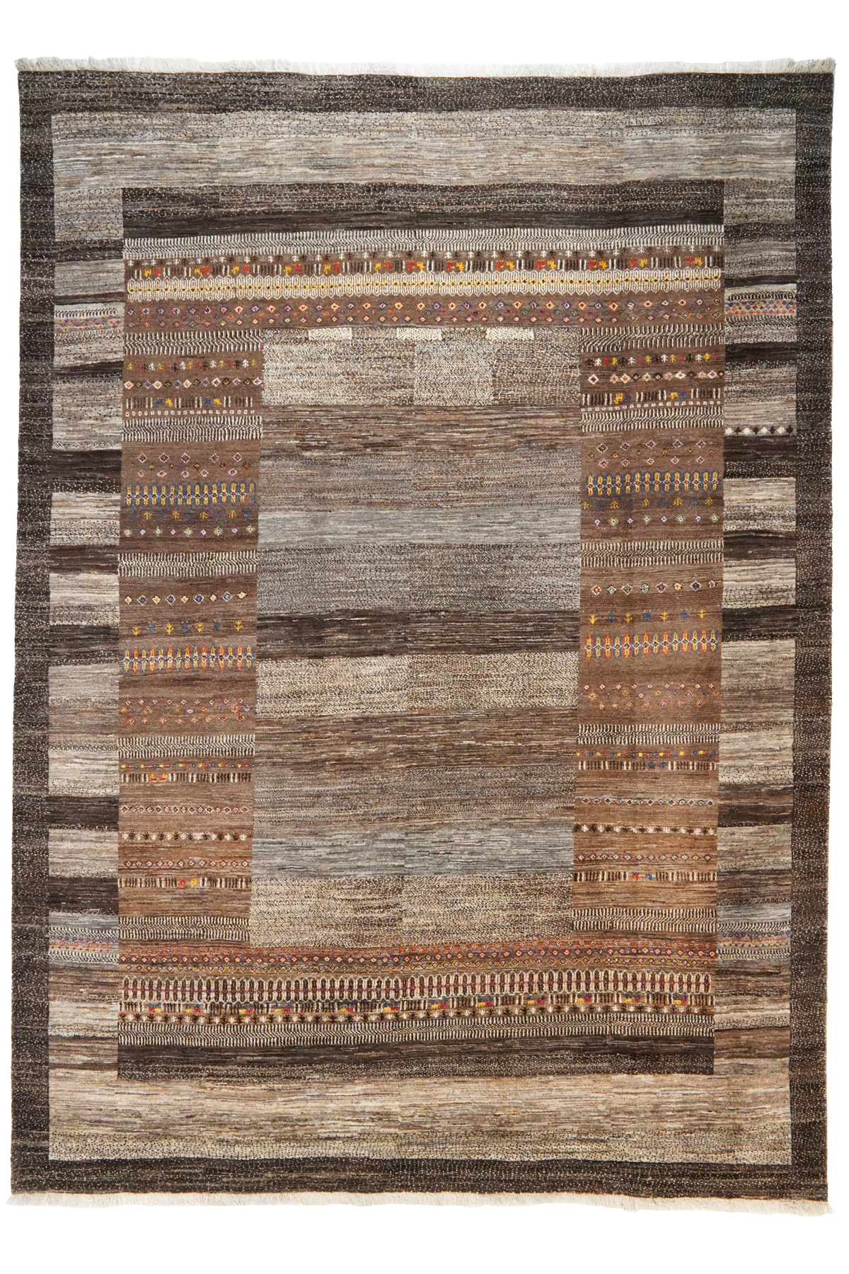 Vintage Teppich Rizbaf 310x228cm bunt