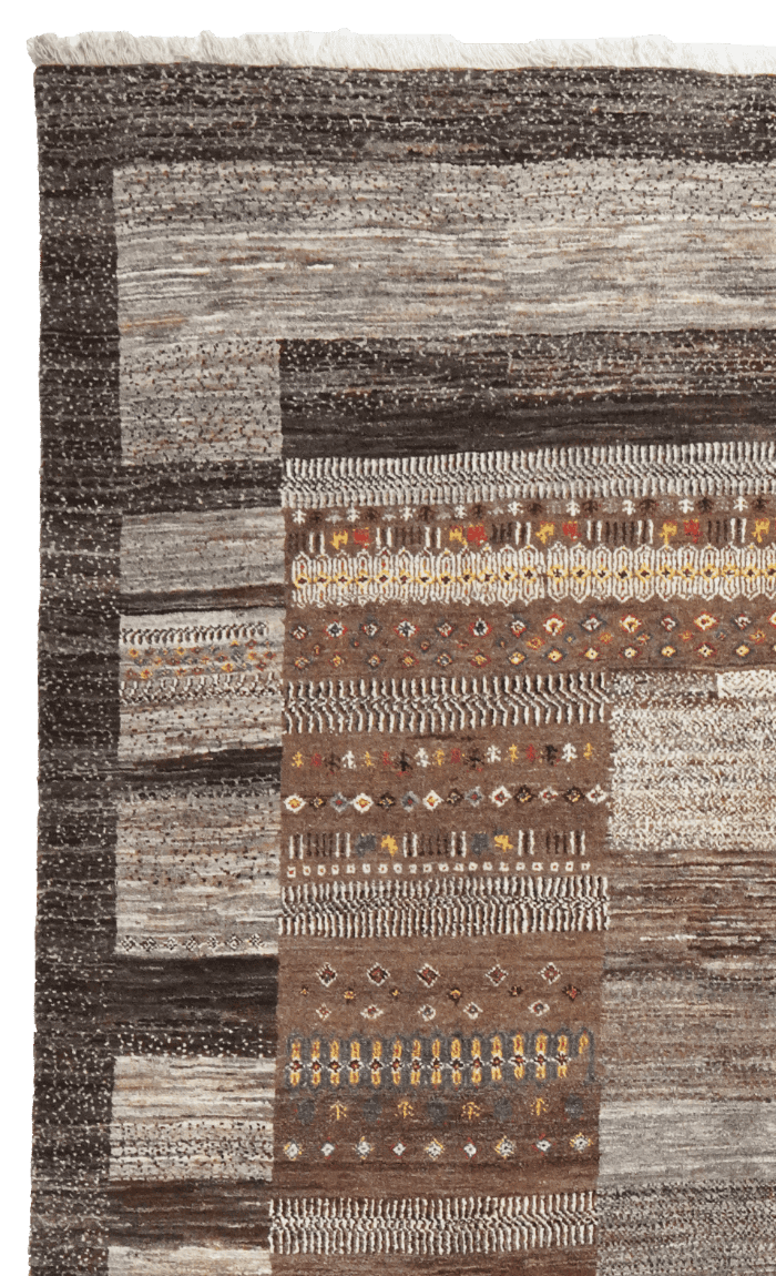 Vintage Teppich Rizbaf 310x228cm bunt