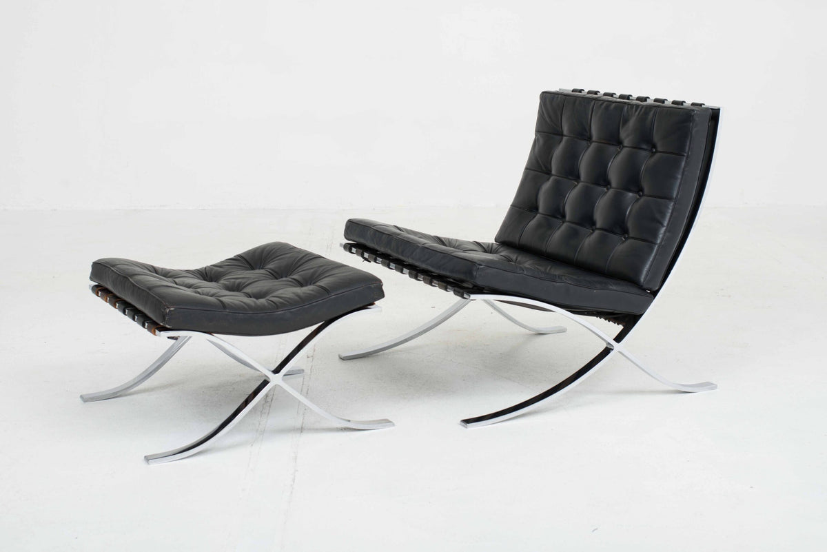 Vintage Barcelona Sessel von Ludwig Mies van der Rohe für Knoll