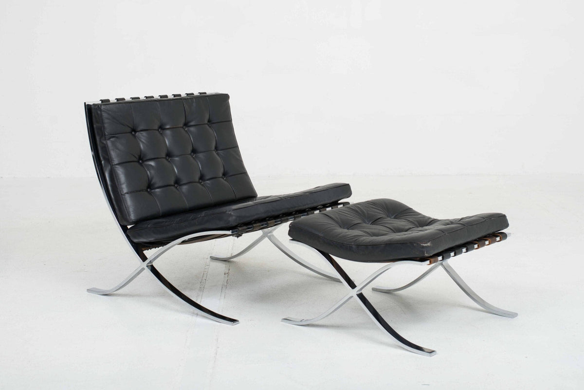 Vintage Barcelona Sessel von Ludwig Mies van der Rohe für Knoll