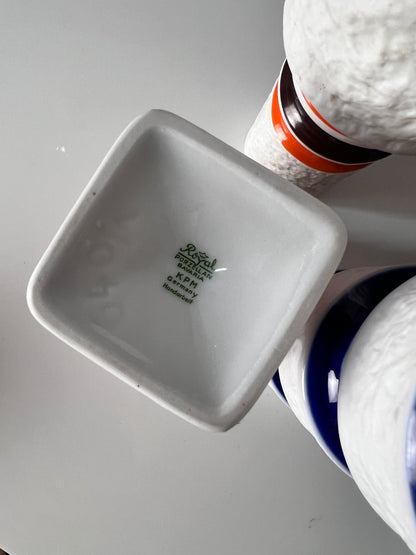 Vintage vase by KMP Porzellan Bavaria set of 3