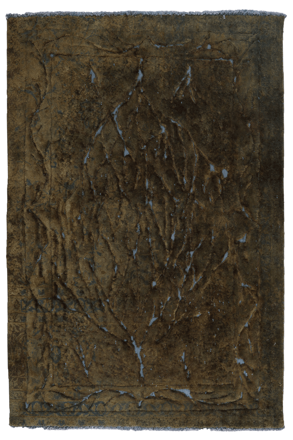 Handgefertigter Vintage Teppich 170x112cm