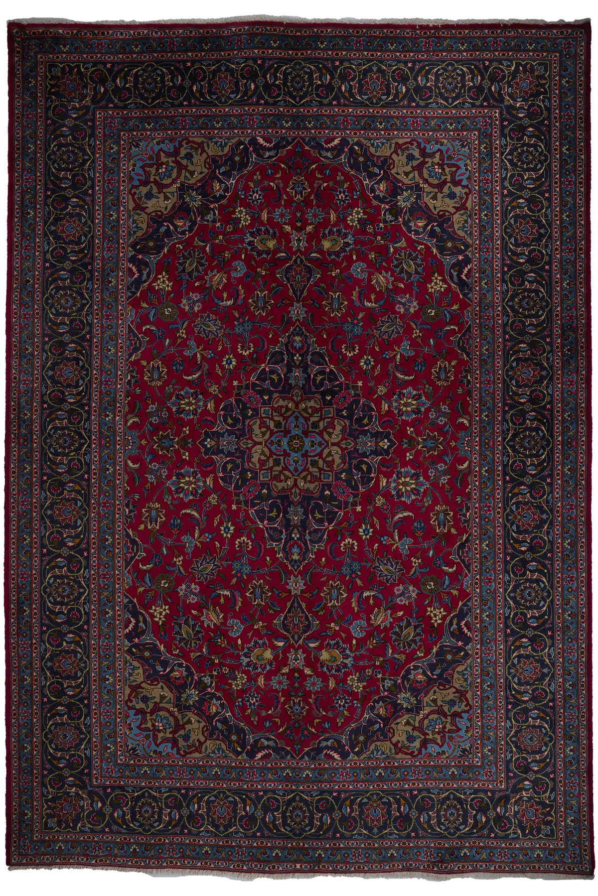 Tapis Kashmar vintage coloré 289x200cm