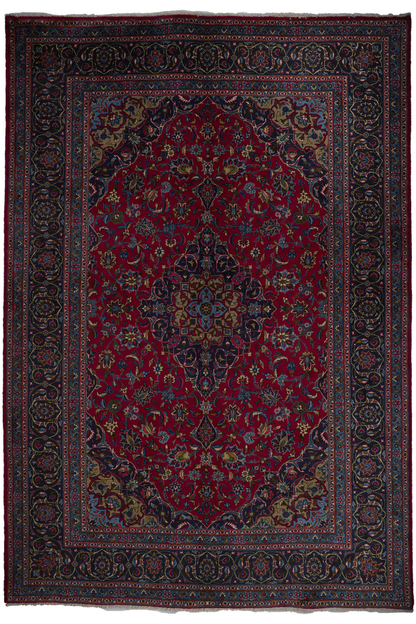 Tapis Kashmar vintage coloré 289x200cm