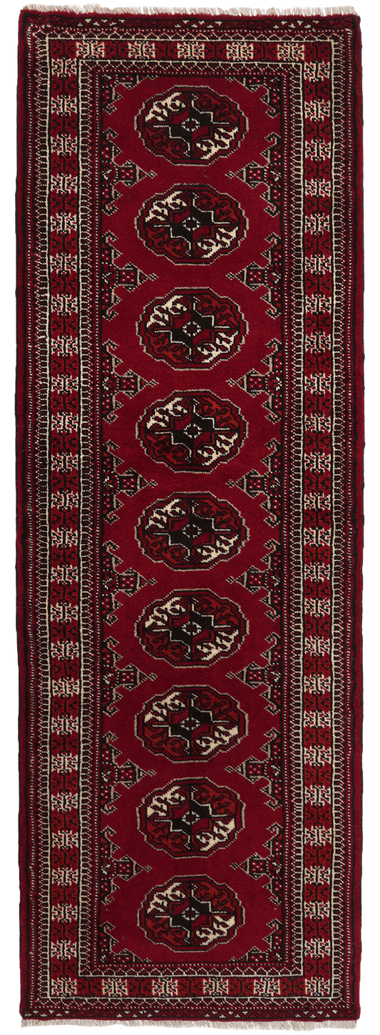 Vintage Carpet Turkman 190x64cm Colorful