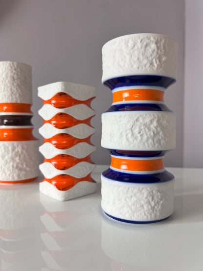 Vintage vase by KMP Porzellan Bavaria set of 3