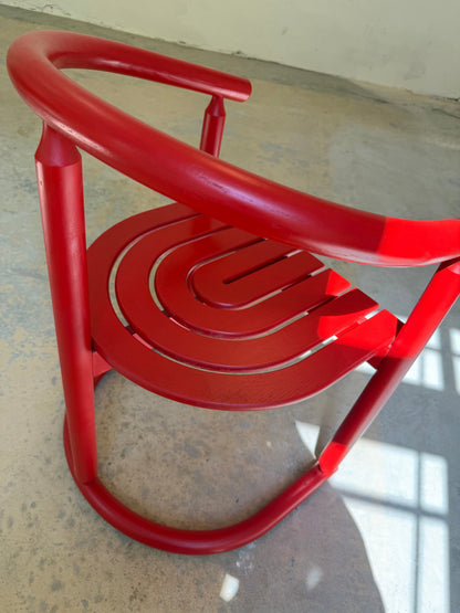 Vintage Armlehnstuhl "Rainbow Chair" von Allmilmö