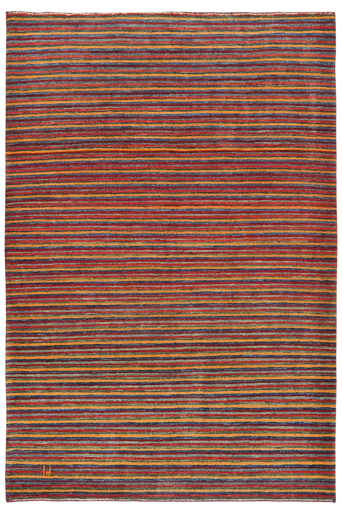 Tapis vintage Rizbaf coloré 172x117cm