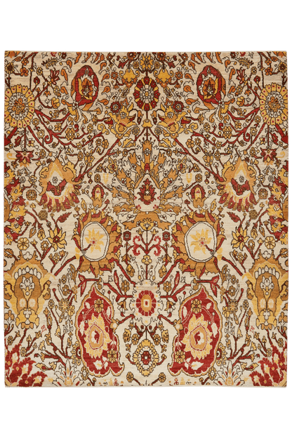 Vintage carpet Rizbaf colorful 177x148cm