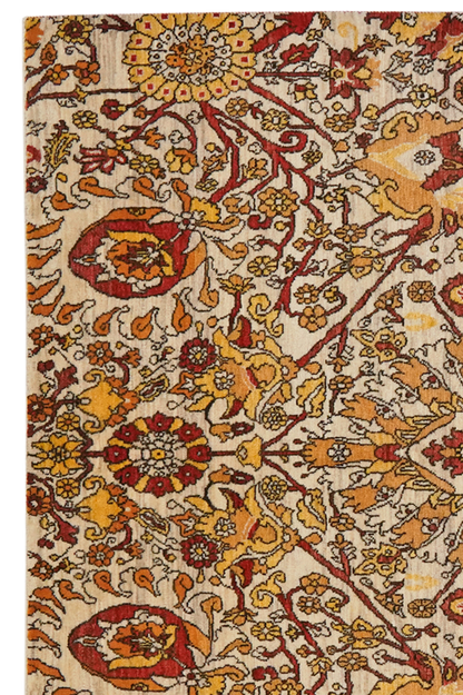 Vintage carpet Rizbaf colorful 177x148cm