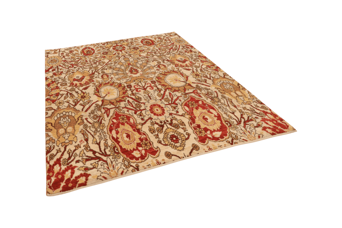 Vintage Teppich Rizbaf bunt 177x148cm