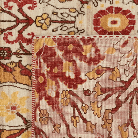 Vintage carpet Rizbaf colorful 177x148cm