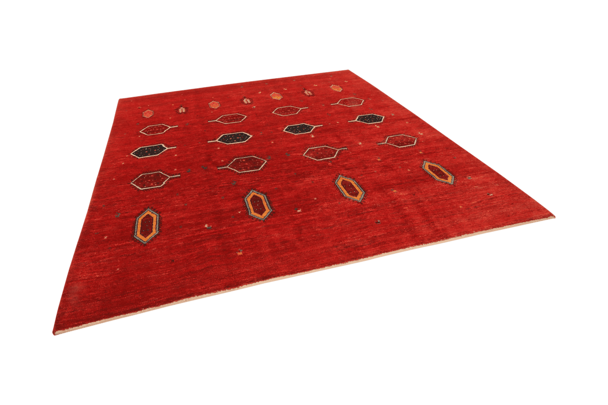 Tapis vintage Rizbaf coloré 197x201cm