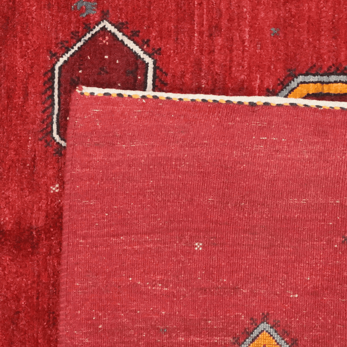 Tapis vintage Rizbaf coloré 197x201cm