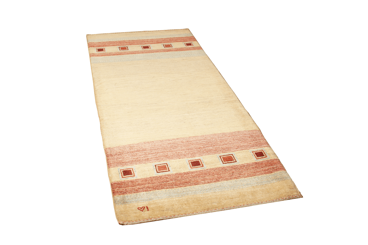 Vintage Teppich Rizbaf 201x85cm Bunt