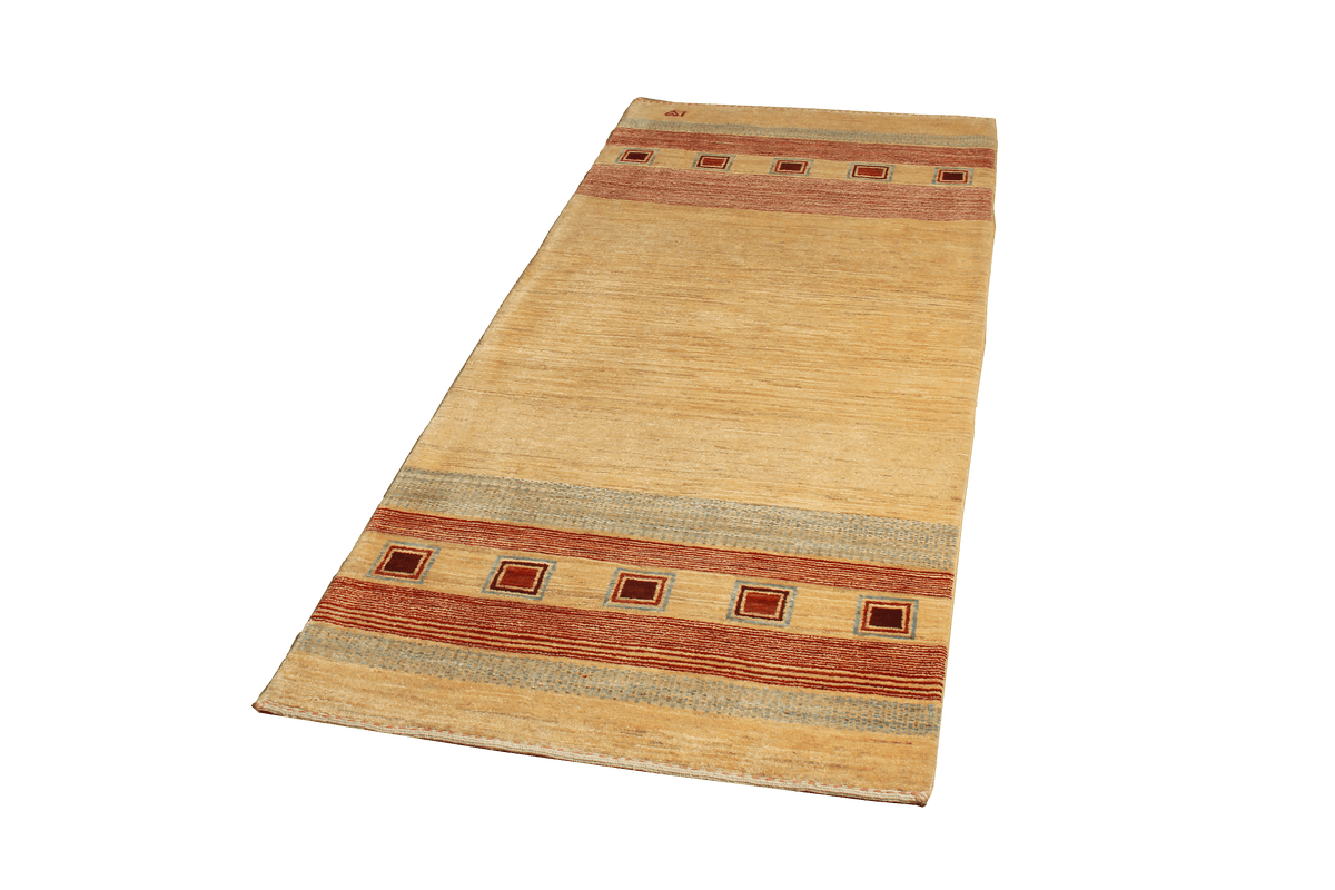 Vintage Teppich Rizbaf 201x85cm Bunt