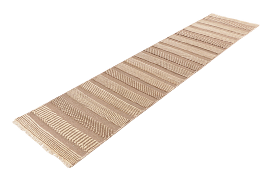 Vintage Kelim Gabbeh Carpet Colorful 299x67cm