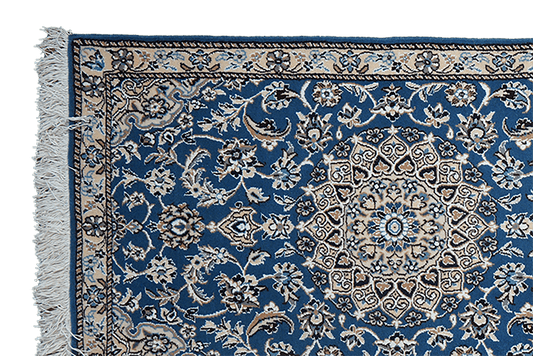 Vintage Carpet Nain 9La 293x60cm Colorful Nature-inspired motifs