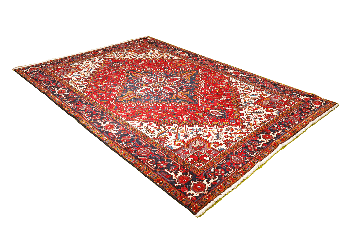Vintage Carpet Mehrewan 290x205cm Colorful Nature-inspired motifs