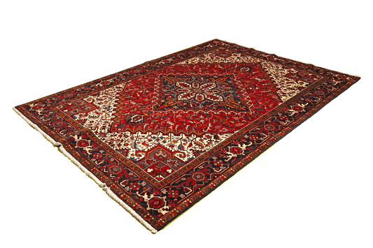 Vintage Carpet Mehrewan 290x205cm Colorful Nature-inspired motifs