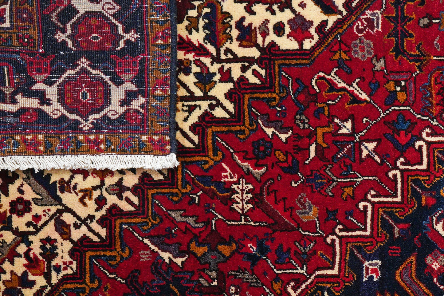 Vintage Carpet Mehrewan 290x205cm Colorful Nature-inspired motifs