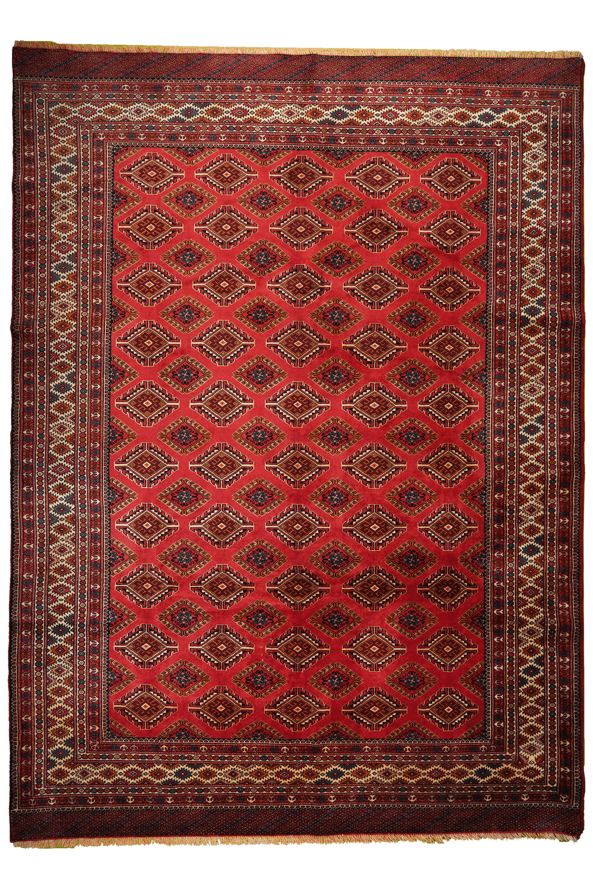 Vintage Teppich Turkman bunt 292x213cm