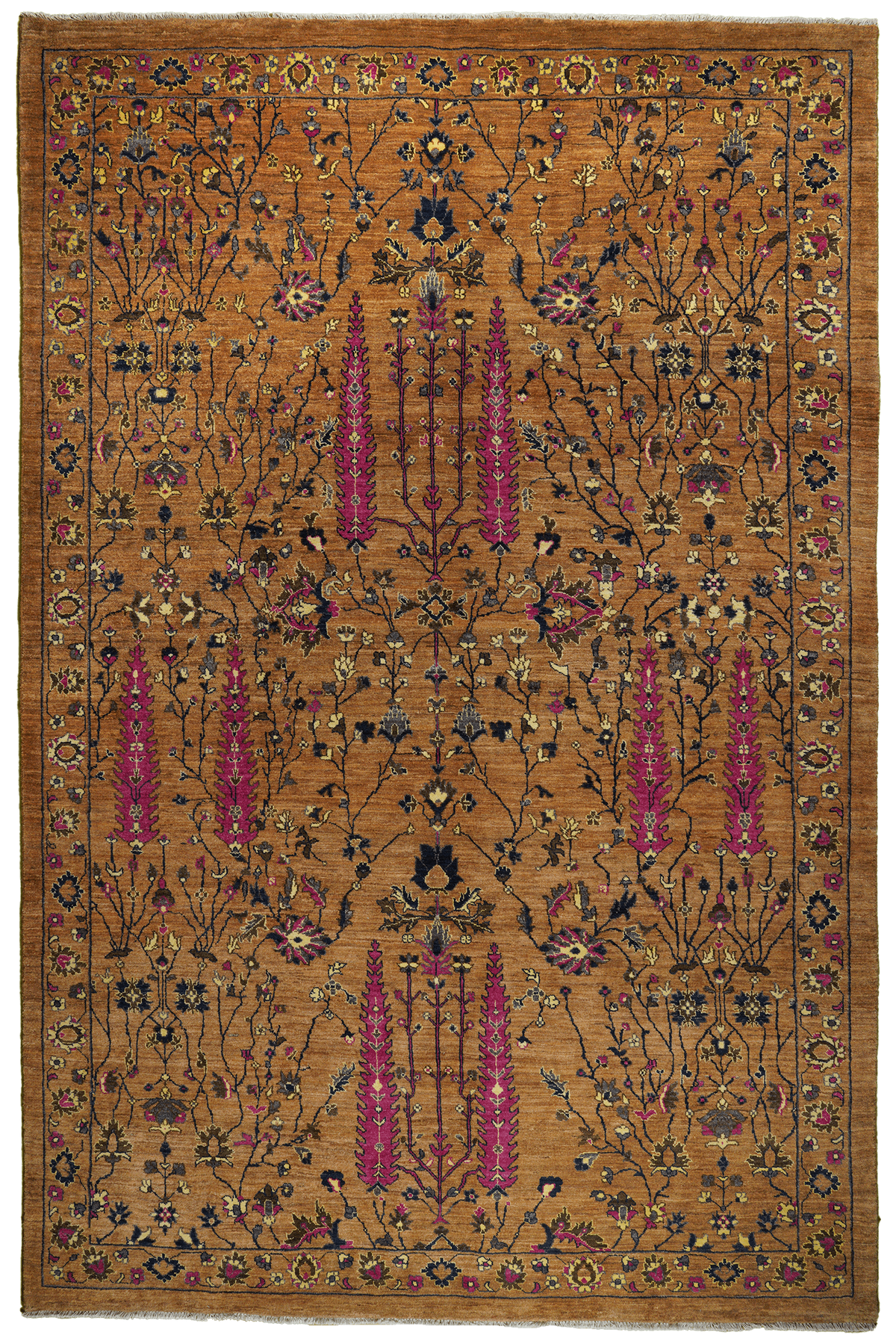 Vintage Teppich Rizbaf bunt 303x199cm