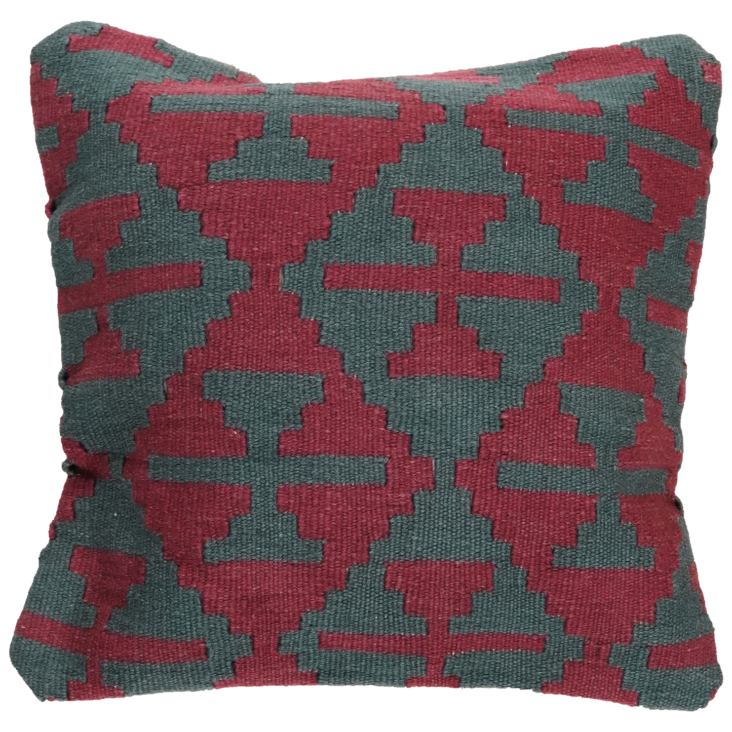 Handgefertigtes Kissen Kelim 65x65cm Bunt