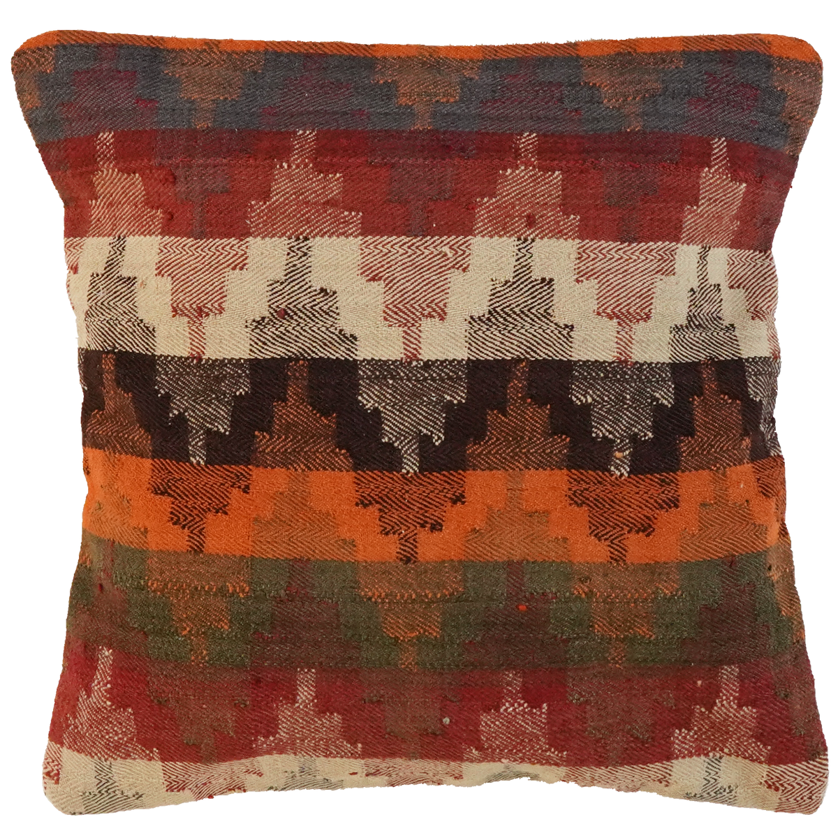 Vintage Pillow Kelim 65x65cm colorful