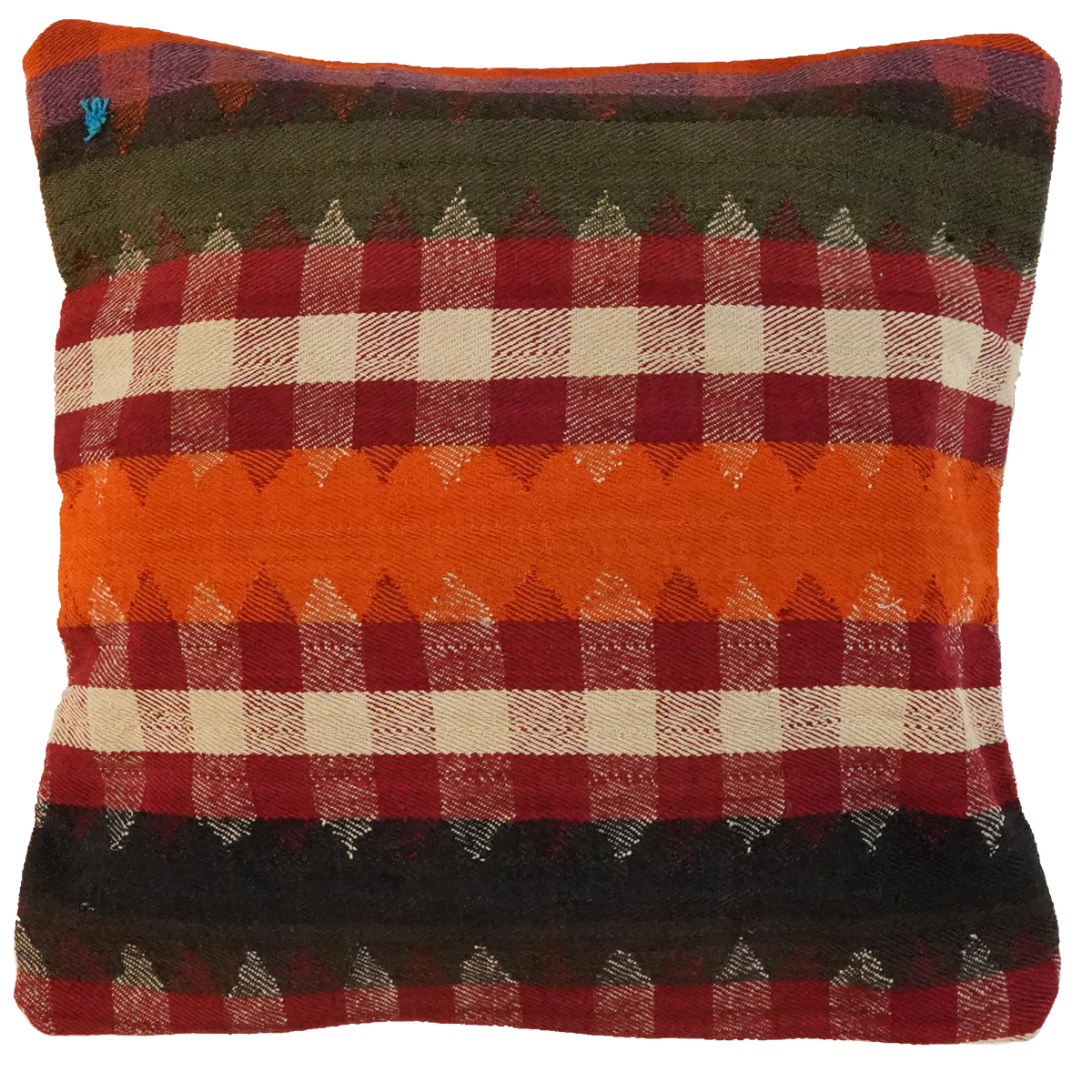 New cushion Kelim 65x65cm colorful