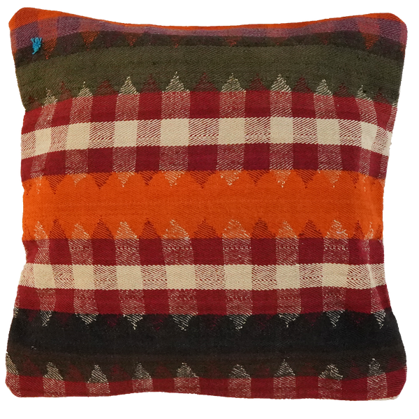 New cushion Kelim 65x65cm colorful