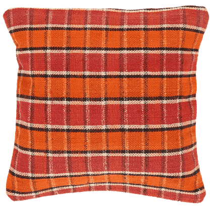 Coussin vintage kilim coloré fait main 65x65cm