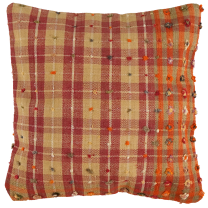 Handgefertigtes Kissen Kelim 65x65cm Bunt