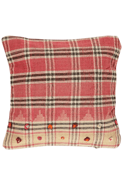 Vintage Kissen Kelim 65x65cm bunt