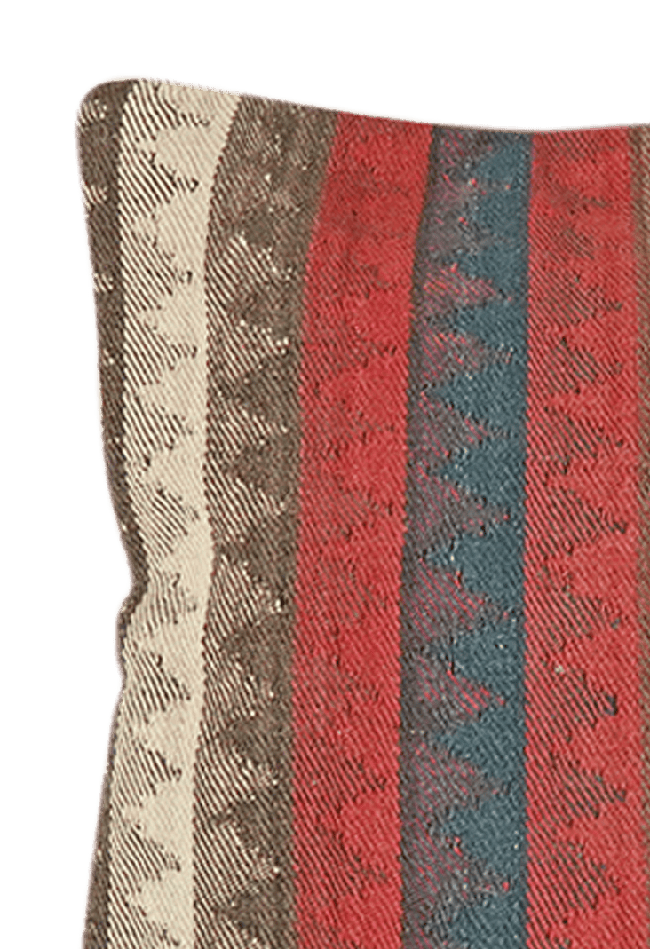 Vintage Kissen Kelim bunt handgefertigt 65x65cm