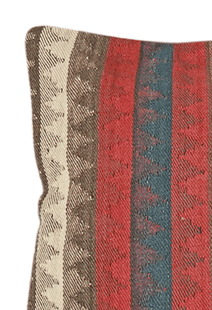 Coussin vintage kilim coloré fait main 65x65cm