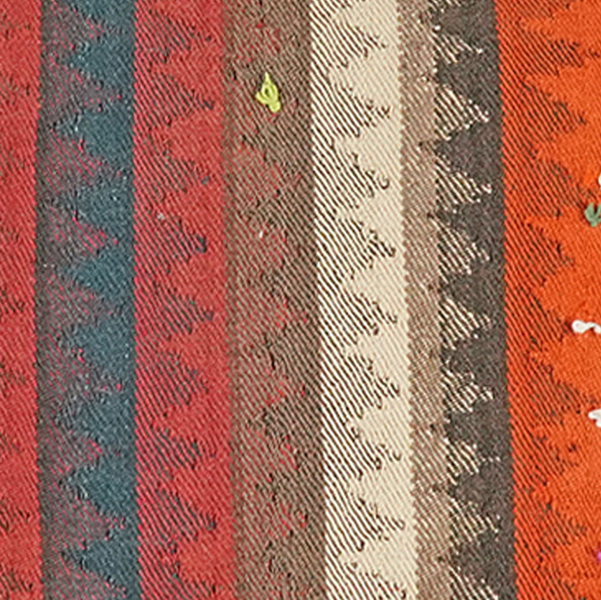 Vintage Kissen Kelim bunt handgefertigt 65x65cm