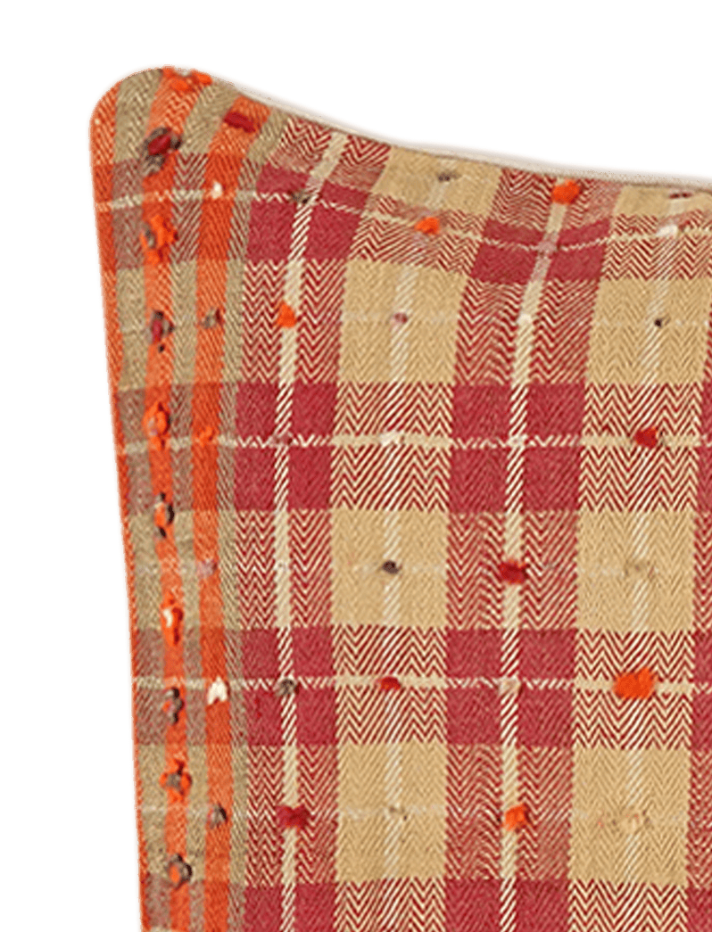 Coussin vintage kilim fait main coloré 65x65cm